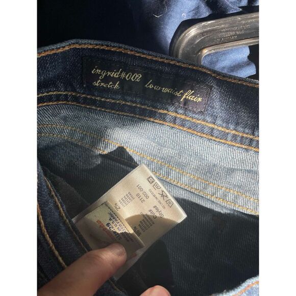 Citizens of Hunanity Ingrid 002 stretch low waist flare jeans 28 - Picture 3 of 5